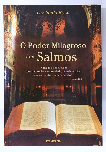 Capa do livro O Poder Milagroso dos Salmos