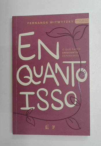 Capa do livro Enquanto Isso