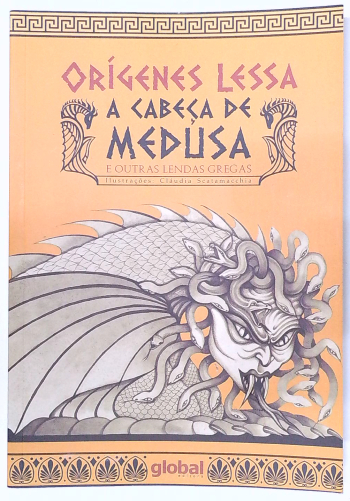 Capa do livro A Cabeça de Medusa e Outras Lendas Gregas