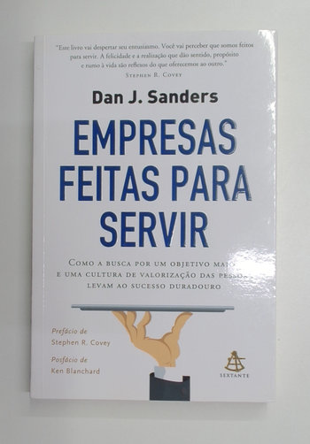 Capa do livro Empresas Feitas para Servir