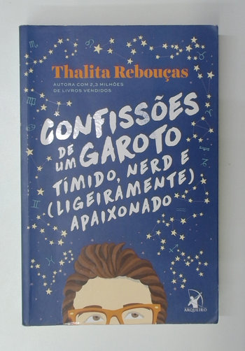 Capa do livro Confissões de um Garoto Tímido Nerd e (ligeiramente Apaixonado)