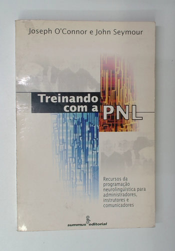 Capa do livro Treinando com a Pnl