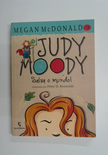 Capa do livro Judy Moody Salva o Mundo!